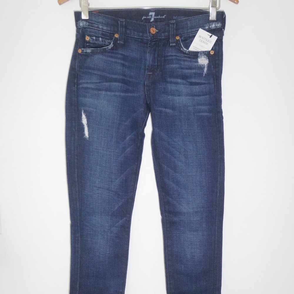 7 For All Mankind Roxanne - Skinny in Desert Wind